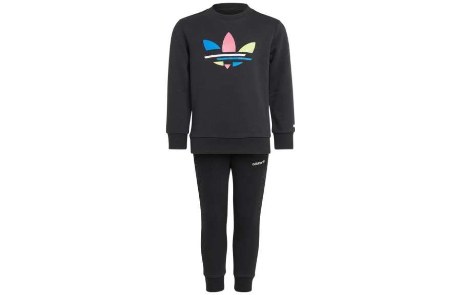 Adidas Originals Kids Casual Sportswear Crew Neck Moderate