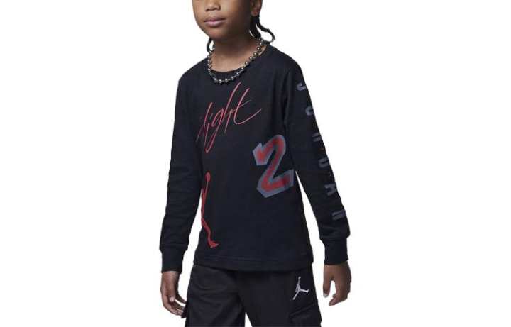 Jordan Jordan Kids T Shirts Crew Neck Moderate