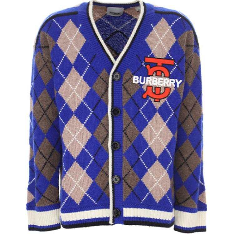 Burberry Kids Sweaters V Neck Moderate