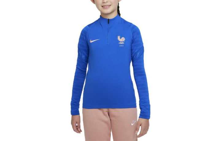 Nike Nike T Shirt Kids' Apparel Dri FIT FFF Strike Blue Kids'
