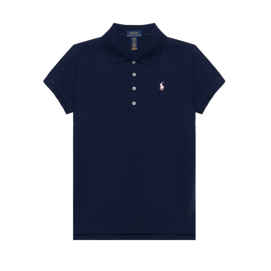 Polo Ralph Lauren T Shirt SS23 Classic Version Marine Blue Teenagers
