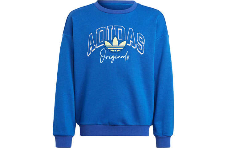 Adidas Originals Kids Sweatshirts Crew Neck Moderate