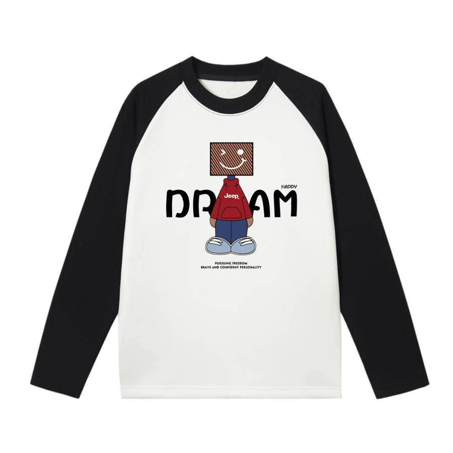 Jeep Grade School Sweatshirts Crew Neck Moderate