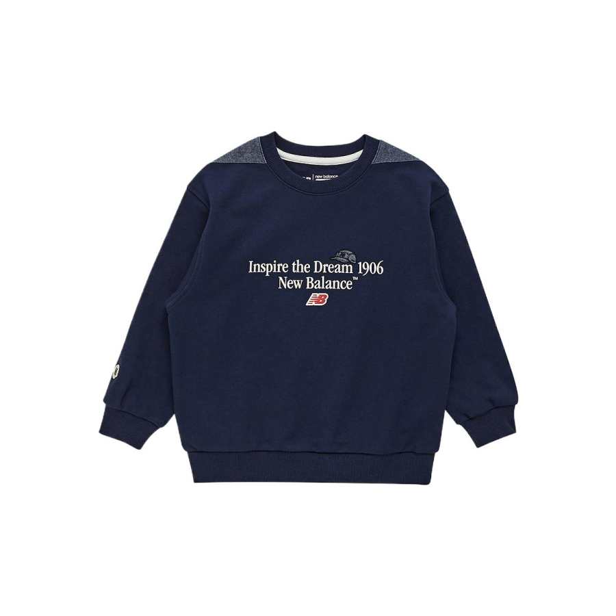 New Balance New Balance Sweatshirt Marine Blue Children Aged 3 7 Years Old