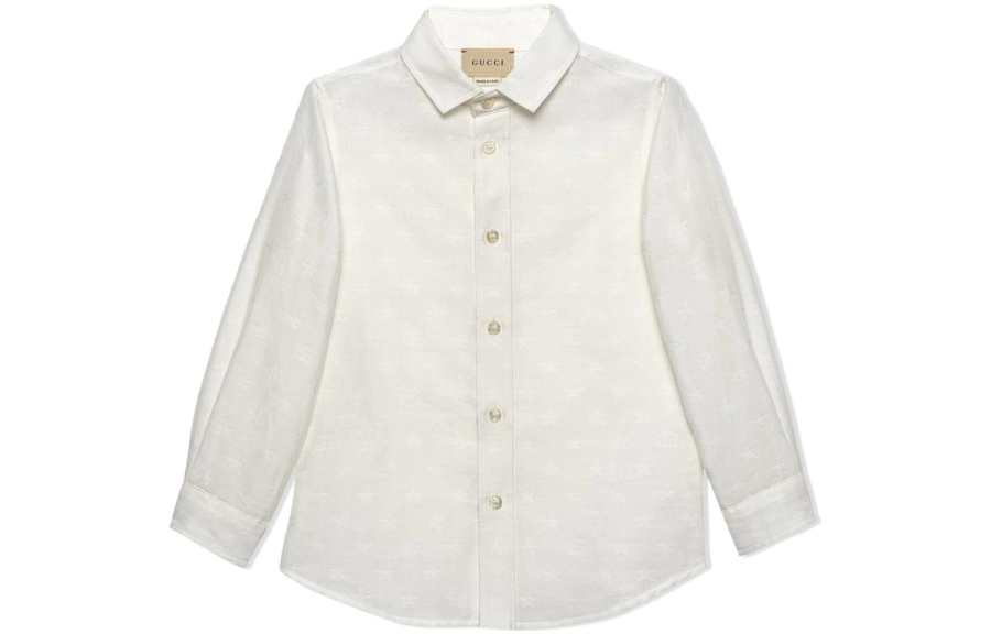 GUCCI SS23 Shirt Spring Fall Kids' White
