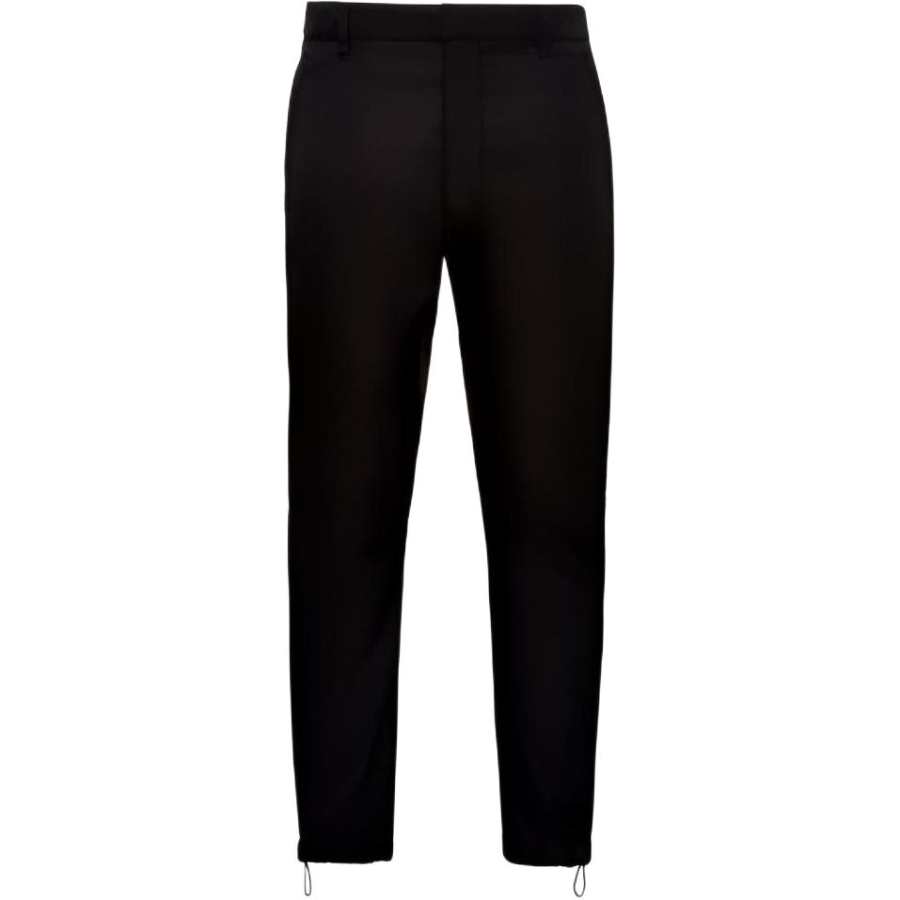 PRADA Logo Tapered Pants