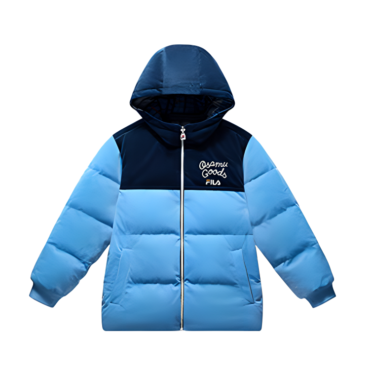FILA KIDS Grade School Down Jackets Hooded Moderate Hooded