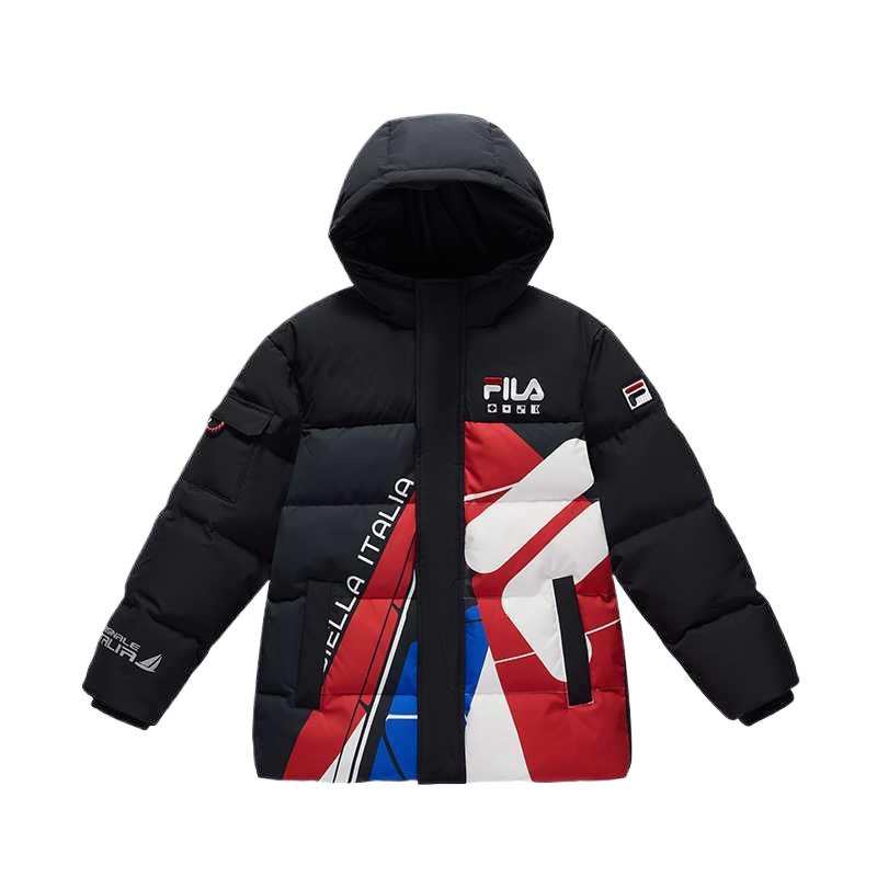 FILA KIDS Grade School Down Jackets Hooded Moderate