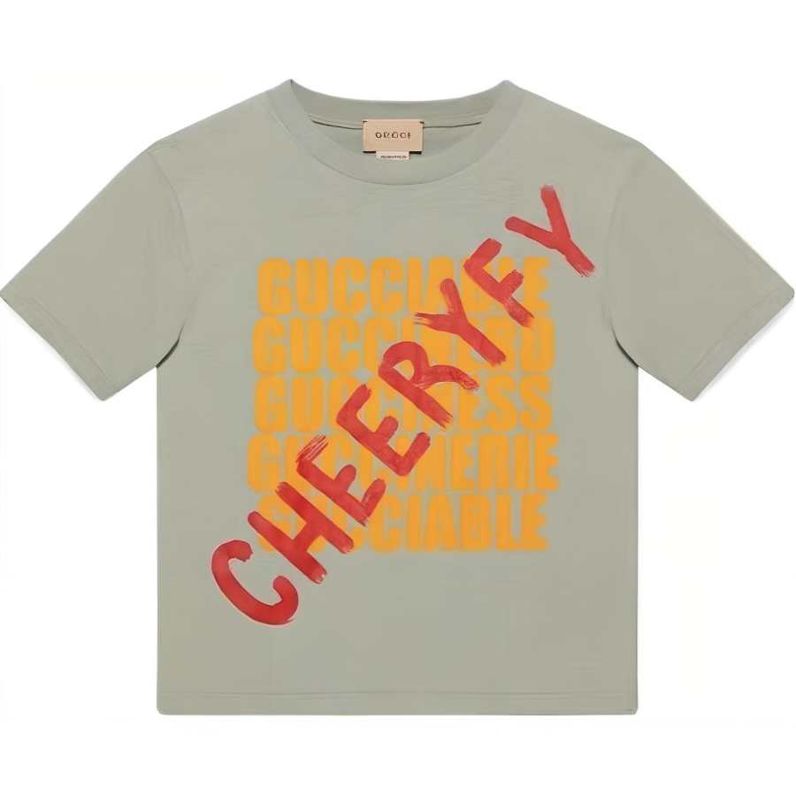 GUCCI Kids T Shirts Crew Neck Moderate