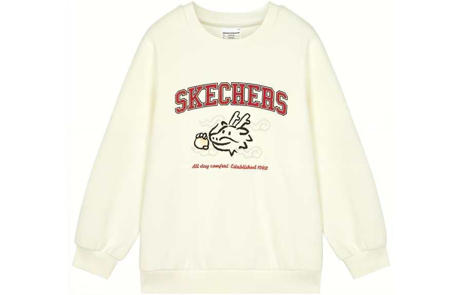 Skechers Sweatshirt Butter Ecru Kids'