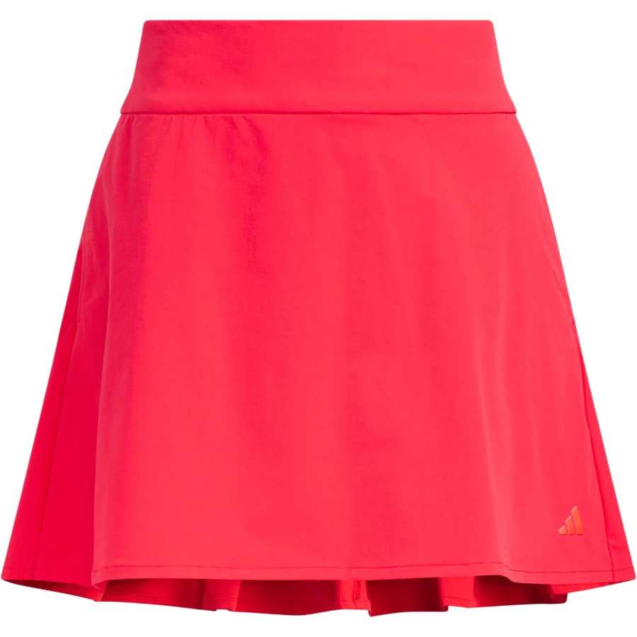 Adidas Adidas Casual Short Skirts Women's Pure Red Gemstone Color