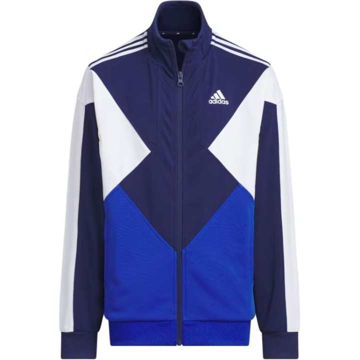 Adidas Adidas Jacket Dark Blue/Royal Blue/White Teenagers