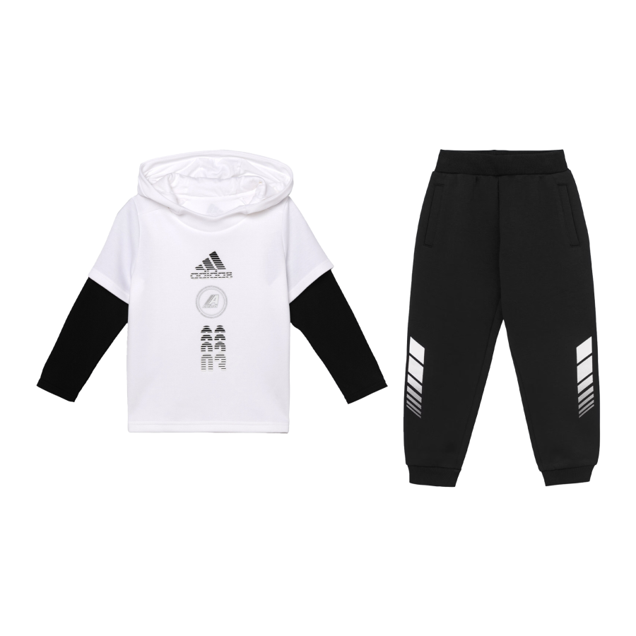 Adidas Adidas Casual Sportswear White/Black Children Aged 3 7 Years Old