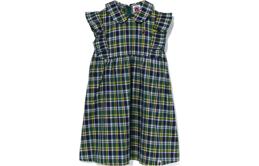 A BATHING APE Kids Dresses Crew Neck Moderate Mid Length