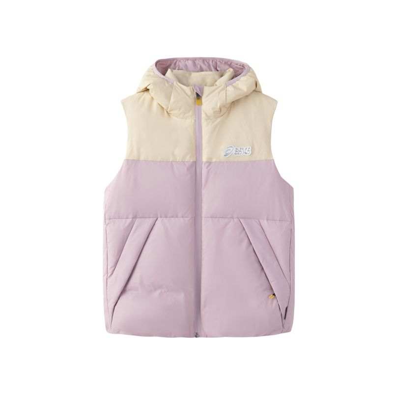 ASICS Down Vest Urban Light Trend Pink Teenagers