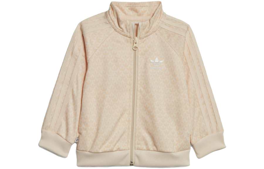 Adidas Adidas Casual Sportswear Autumn Light Beige Children Aged 3 7 Years Old