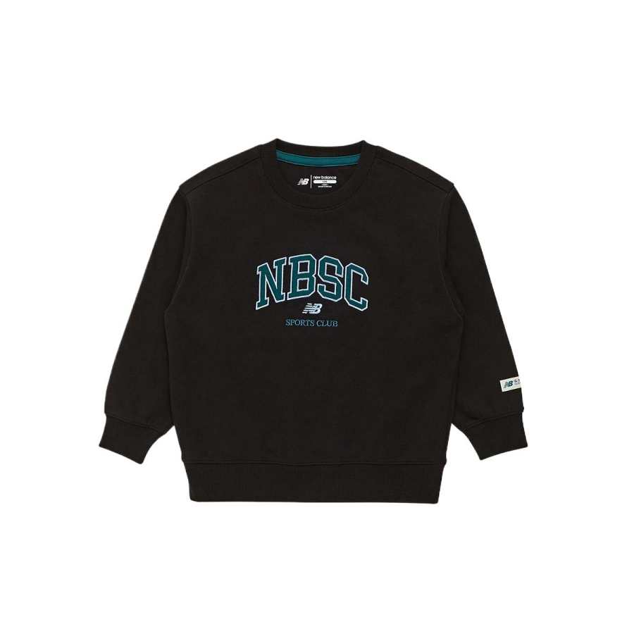 New Balance New Balance Sweatshirt FW/AW24 Black Children Aged 3 7 Years Old
