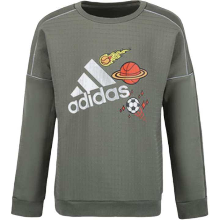 Adidas Adidas Sweatshirt Green Children Aged 3 7 Years Old