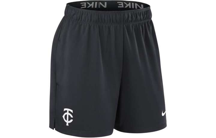 Nike Nike Minnesota Twins Authentic Collection Practice Sports Shorts Women's Black