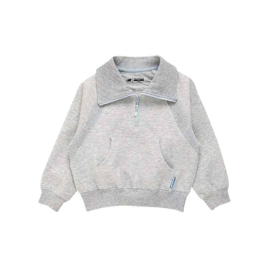 New Balance New Balance Sweatshirt Mixed Color Gray Children Aged 3 7 Years Old