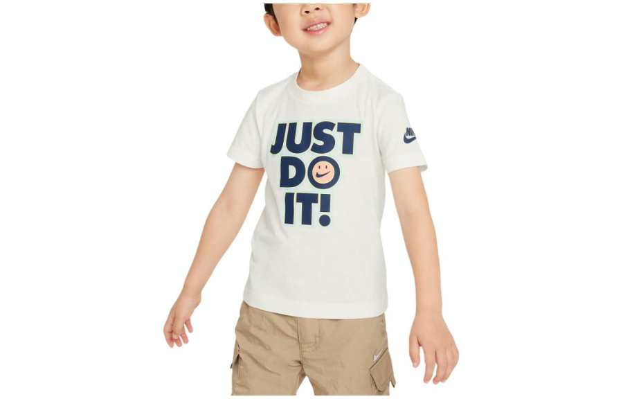 Nike Nike T Shirt Kids' Apparel Toddler Graphic T Shirt White Kids'