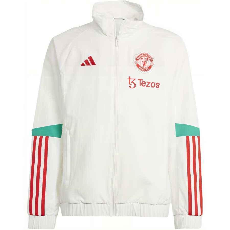 Adidas Adidas Manchester United Manchester United Jackets & Coats Core White Children Aged 3 7 Years Old