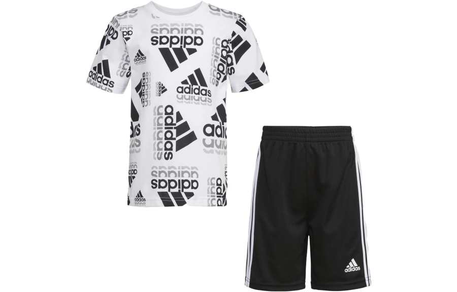 Adidas Adidas Kids Casual Sportswear Crew Neck Moderate