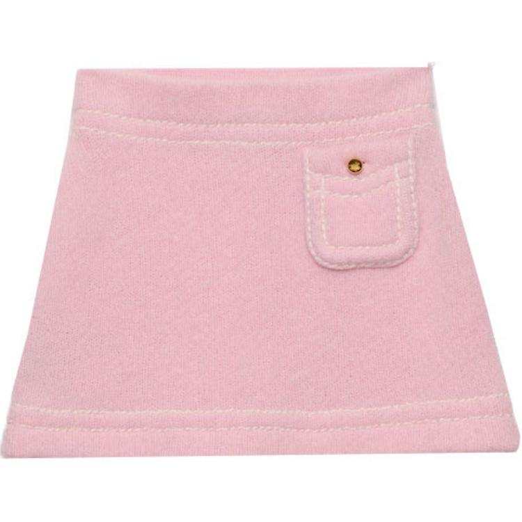 PRADA PRADA Triangle logo Cashmere Miniskirt
