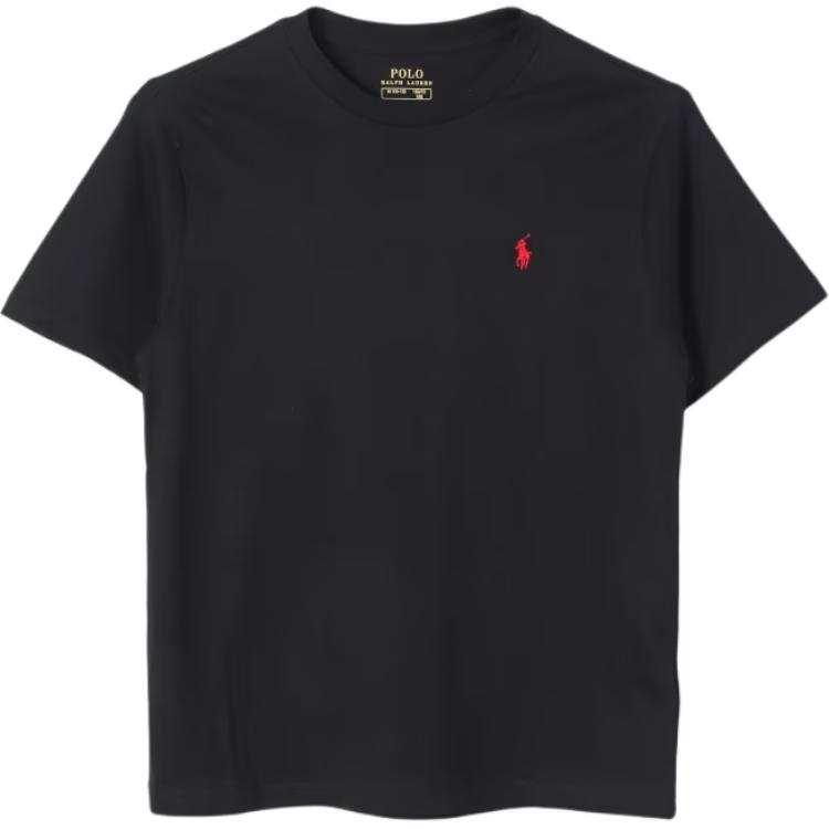 Polo Ralph Lauren T Shirt SS23 Black Kids'