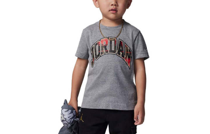 Jordan Jordan Kids T Shirts Crew Neck Moderate