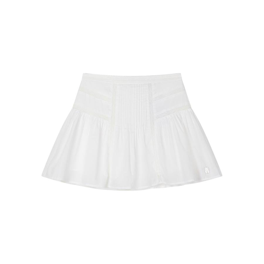 Teenie Weenie Casual Short Skirts Women's Ivory White