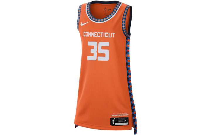 Nike Nike Soccer Jerseys Women's Bright Orange Crew Neck Moderate
