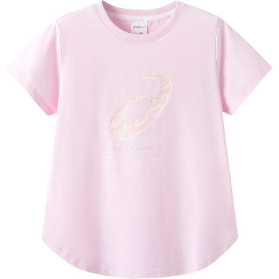 ASICS ASICS Kids T Shirts Crew Neck Thin