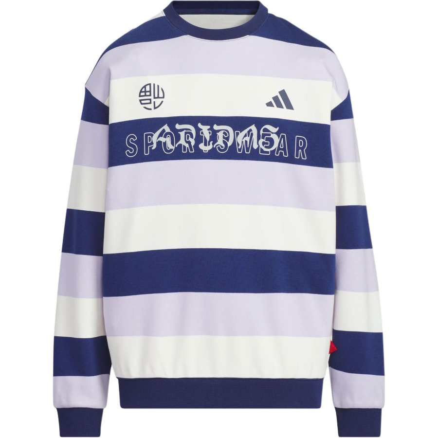 Adidas Adidas Sweatshirt Dark Blue/Light Purple/Pink White Teenagers