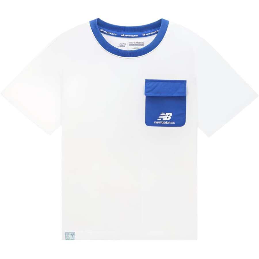 New Balance New Balance Kids T Shirts Crew Neck Moderate