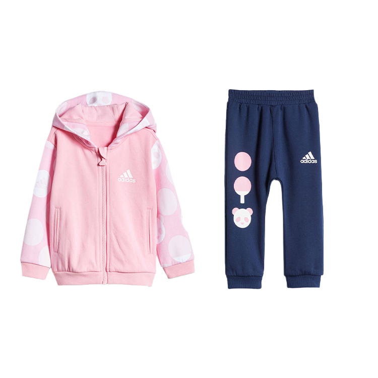 Adidas Adidas Casual Sportswear Pink/Blue Infant And Toddler
