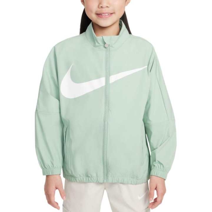 Nike Nike Jacket Swoosh Gentle Gray Green Children Aged 3 7 Years Old