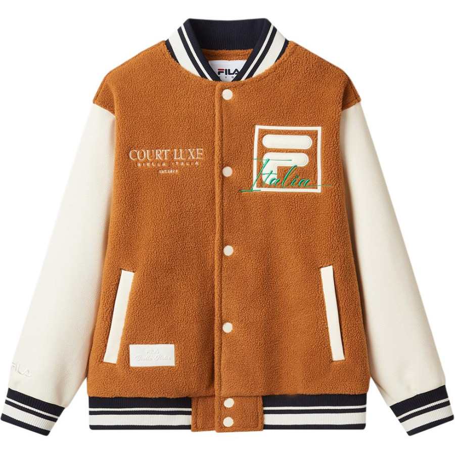 FILA KIDS Grade School Jackets Baseball Collar Moderate