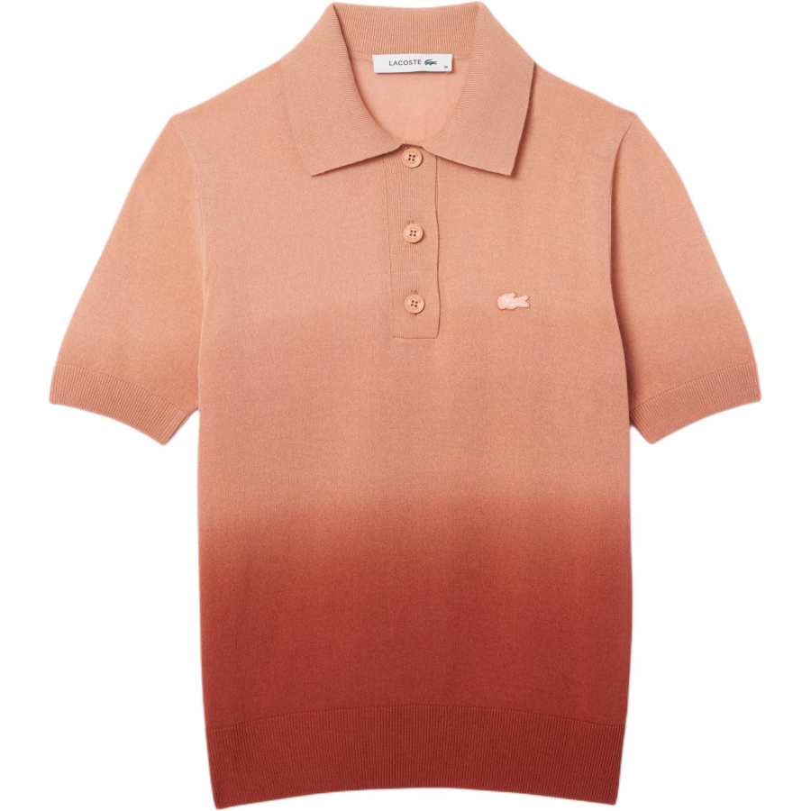LACOSTE Polo Shirts Women's Polo Collar Moderate Other