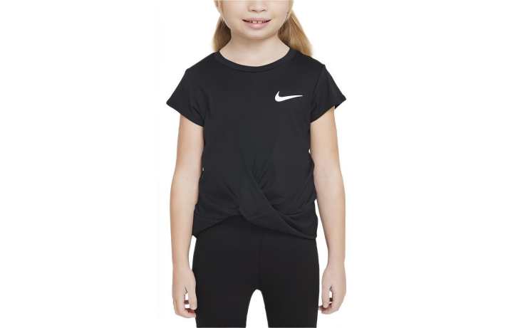 Nike Nike T Shirt Dri FIT Black Kids'