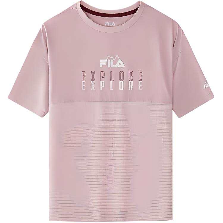 FILA KIDS T Shirt Washed Purple Teenagers