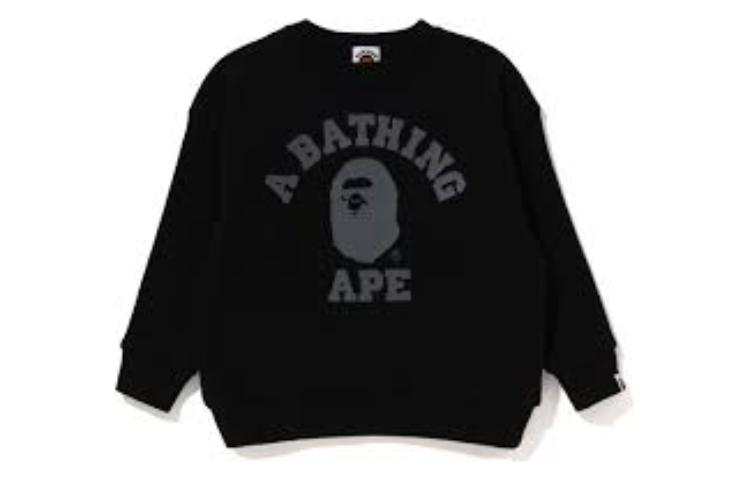 A BATHING APE Pre School Sweatshirts Crew Neck Moderate