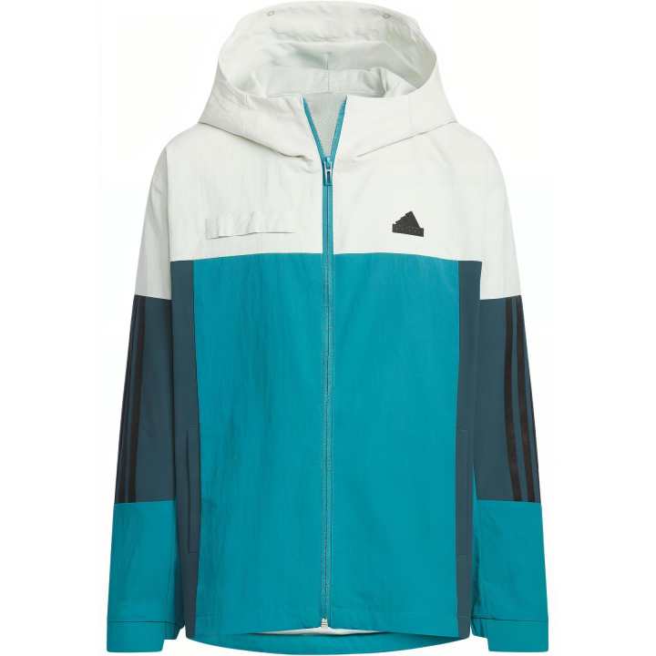 Adidas Adidas Jackets & Coats Arctic Ocean Blue/Ivory White