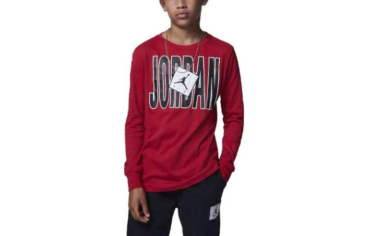 Jordan Jordan Kids T Shirts Crew Neck Moderate
