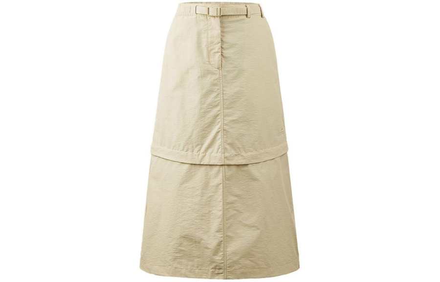 THE NORTH FACE Casual Long Skirt Women's Khaki