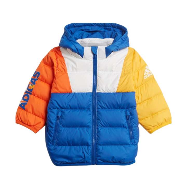 Adidas Adidas Down Jacket Blue White Infant And Toddler