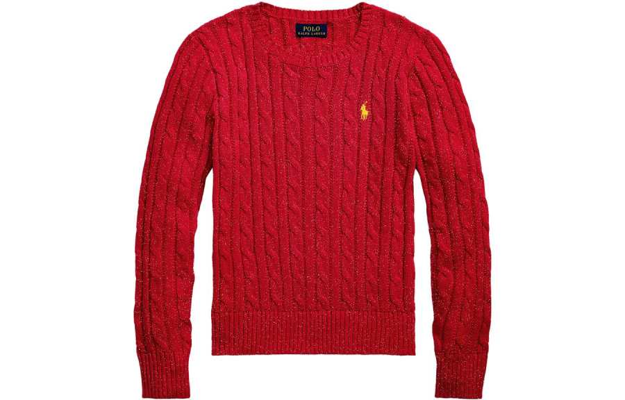 Polo Ralph Lauren Sweater Standard Red Teenagers