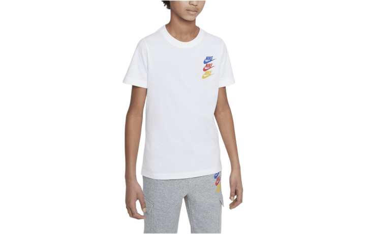 Nike Nike T Shirt Sportswear Standard Issue White Kids'
