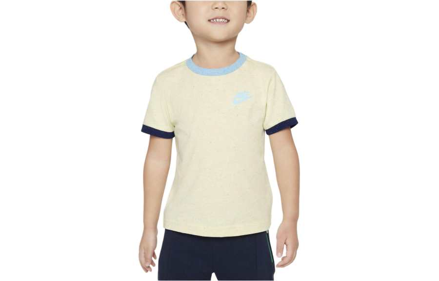 Nike Nike T Shirt SPORTSWEAR Soft Yellow Infant And Toddler