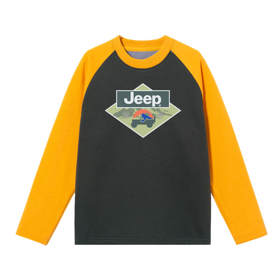 Jeep Jeep Grade School Sweatshirts Crew Neck Moderate